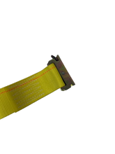 Load image into Gallery viewer, 2" x 12' Yellow Interior Van Strap Cam Buckle Assembly with E-Track Fitting