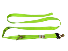 Load image into Gallery viewer, 12 Feet Diamond Weave Replacement Wheel Strap with JUST HOOK (Wire Hooks)