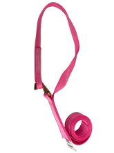 Load image into Gallery viewer, 2" X 10' Sewn loop wheel strap w/ Wire hook (Pink)