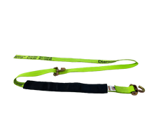 Load image into Gallery viewer, 12 Feet Diamond Weave Replacement Wheel Strap with Low Pro Sleeve (Swivel J)