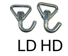 Load image into Gallery viewer, 2" Diamond Weave Replacement Wheel Strap with Low Pro Cleats (Welded HD Swivel J)