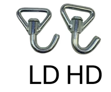 Load image into Gallery viewer, 2" Diamond Weave Replacement Wheel Strap with Low Pro Sleeve (Welded LD Swivel J)