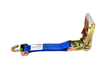 Load image into Gallery viewer, 2" Diamond Weave Ratchet with Swivel J