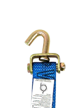 Load image into Gallery viewer, 2" Diamond Weave Ratchet with Swivel J