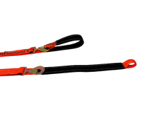 Load image into Gallery viewer, 2" x 56" V Strap Bridle Diamond Weave with Flat Snap Hooks and Loops