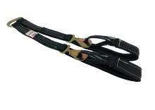 Load image into Gallery viewer, 2" x 56" V Strap Bridle Diamond Weave with Flat Snap Hooks and Loops