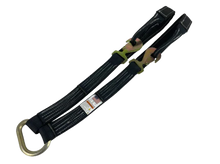 Load image into Gallery viewer, 2" x 56" V Strap Bridle Diamond Weave with Flat Snap Hooks and Loops