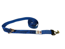 Load image into Gallery viewer, 12 Feet Diamond Weave Replacement Wheel Strap with JUST HOOK (Wire Hooks)