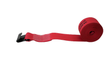 Load image into Gallery viewer, 4" x 30' Diamond Weave Winch Straps with Flat Hook | Pack of 8