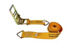 Load image into Gallery viewer, 4" x 30' DIAMOND WEAVE Ratchet Assembly with D RING