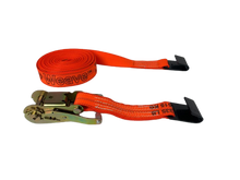 Load image into Gallery viewer, 2" x 30' Diamond Weave Ratchet Assembly with Flat Hook