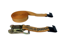 Load image into Gallery viewer, 2" x 30' Diamond Weave Ratchet Assembly with Flat Hook