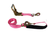Load image into Gallery viewer, 2" x 10' Diamond Weave Twisted Snap Hook Combo Axle Strap (4 Pack)