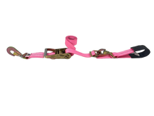 Load image into Gallery viewer, 2" x 10' Diamond Weave Twisted Snap Hook Combo Axle Strap (4 Pack)