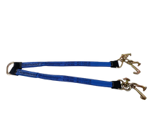 Load image into Gallery viewer, 2" x 36" V Strap Bridle Diamond Weave With Forged RTJ Frame Hooks