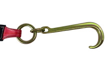 Load image into Gallery viewer, 3" x 24" V Strap Bridle with 15" Forged J Hooks