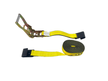 Load image into Gallery viewer, 2" x 30' Ratchet Strap with Flat Hook | 3,333lb WLL