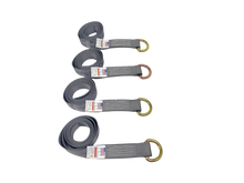 Load image into Gallery viewer, 2" x 8' Diamond Weave Lasso Wheel Lift Strap With D Ring (4 Pack)