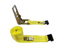 Load image into Gallery viewer, 4" x 30' Ratchet Assembly with Flat Hook