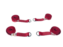 Load image into Gallery viewer, 2" x 10' Diamond Weave Lasso Wheel Lift Strap (4 Pack)