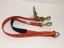 Load image into Gallery viewer, 2" x 8' Ratchet Axle Strap Assembly with Twisted Snap Hook