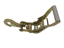 Load image into Gallery viewer, 2" x 8' Ratchet Axle Strap Assembly with Twisted Snap Hook | Pack of 2