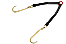 Load image into Gallery viewer, 2" x 24" V Strap Bridle Diamond Weave With 15" Forged J Hooks