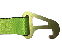 Load image into Gallery viewer, 2 Pack Quick-Pick Wheel Lift Strap to fit Jerr-Dan MPL Element Basket Heavy Duty Hiviz TECNIC Transport Webbing