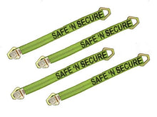 Load image into Gallery viewer, 24" Three-ply Axle Strap in Diamond Weave for Car Hauler & Towing | Pack of 4