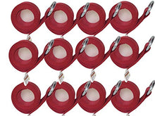 Load image into Gallery viewer, 2" x 8' Red Lasso Strap with Steel Welded O-Ring | Pack of 12
