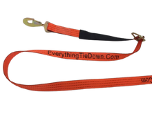 Load image into Gallery viewer, Combo Axle Strap w/ Ratchet & Twisted Snap Hook Short End | Pack of 2