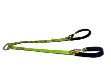 Load image into Gallery viewer, 56" HiViz Tecnic V Strap Bridle With Twisted Snap Hook & Delta Rings