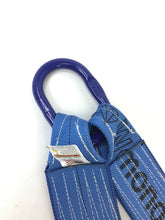 Load image into Gallery viewer, 4" x 24" V Strap Bridle Diamond Weave With 15" Forged J Hooks and Mini J