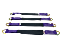 Load image into Gallery viewer, 2" X 24" Diamond Weave Axle Straps (4 Pack)