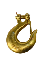 Load image into Gallery viewer, 1/2" Grade 70 Clevis Slip Hook with Safety Latch
