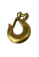 Load image into Gallery viewer, 1/2" Grade 70 Clevis Slip Hook with Safety Latch