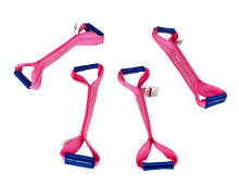 Load image into Gallery viewer, 4 Pack of DIAMOND WEAVE Dog Bones for Rollback/Flatbed Wrecker Straps