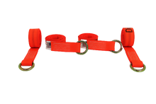 Load image into Gallery viewer, 16 Piece Car Tie Down Kit Rollback / Flatbed Car Tie-Down Diamond Weave