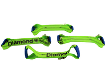 Load image into Gallery viewer, 4 Pack of DIAMOND WEAVE Dog Bones for Rollback/Flatbed Wrecker Straps