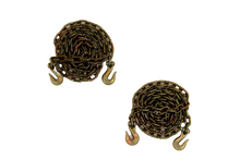 Load image into Gallery viewer, 5/16" X 10' G70 Chains (2) and Chain Binders - Load Binders (2)