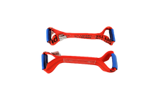 Load image into Gallery viewer, 2 Pack DIAMOND WEAVE Dog Bones for Rollback/Flatbed Wrecker Straps