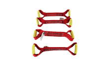 Load image into Gallery viewer, 4 Pack of DIAMOND WEAVE Dog Bones for Rollback/Flatbed Wrecker Straps