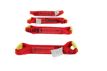 Load image into Gallery viewer, 8 Point Kit DIAMOND WEAVE flatbed/rollback 18' car tie-down w/twisted snap hook