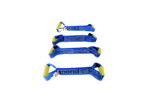 Load image into Gallery viewer, 4 Pack of DIAMOND WEAVE Dog Bones for Rollback/Flatbed Wrecker Straps