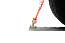 Load image into Gallery viewer, Orange Diamond Weave Fully Adjustable Tire Bonnet with E Track Swivel | Pack of 4