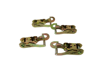 Load image into Gallery viewer, 8 Point Kit DIAMOND WEAVE flatbed/rollback 18' car tie-down w/twisted snap hook