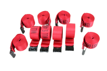 Load image into Gallery viewer, 4" x 30' Winch Straps with Flat Hook (10 PACK)