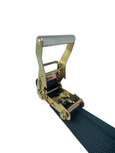 Load image into Gallery viewer, 2" x 13' Quick Release Ratchet Strap- w/ O-Ring E-Track Fitting