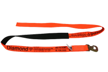 Load image into Gallery viewer, 2" x 8' Diamond Weave Wheel lift strap with Flat Snap Hook