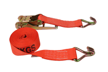 Load image into Gallery viewer, 3" x 30' Ratchet Assembly with Wire Hook